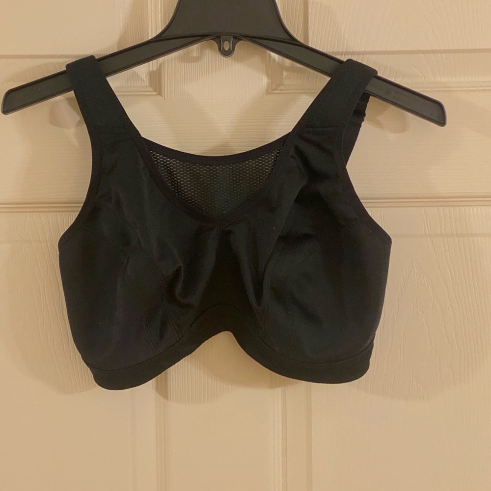 WingsLove -SPORTS BRA - Black - 36DDD / F